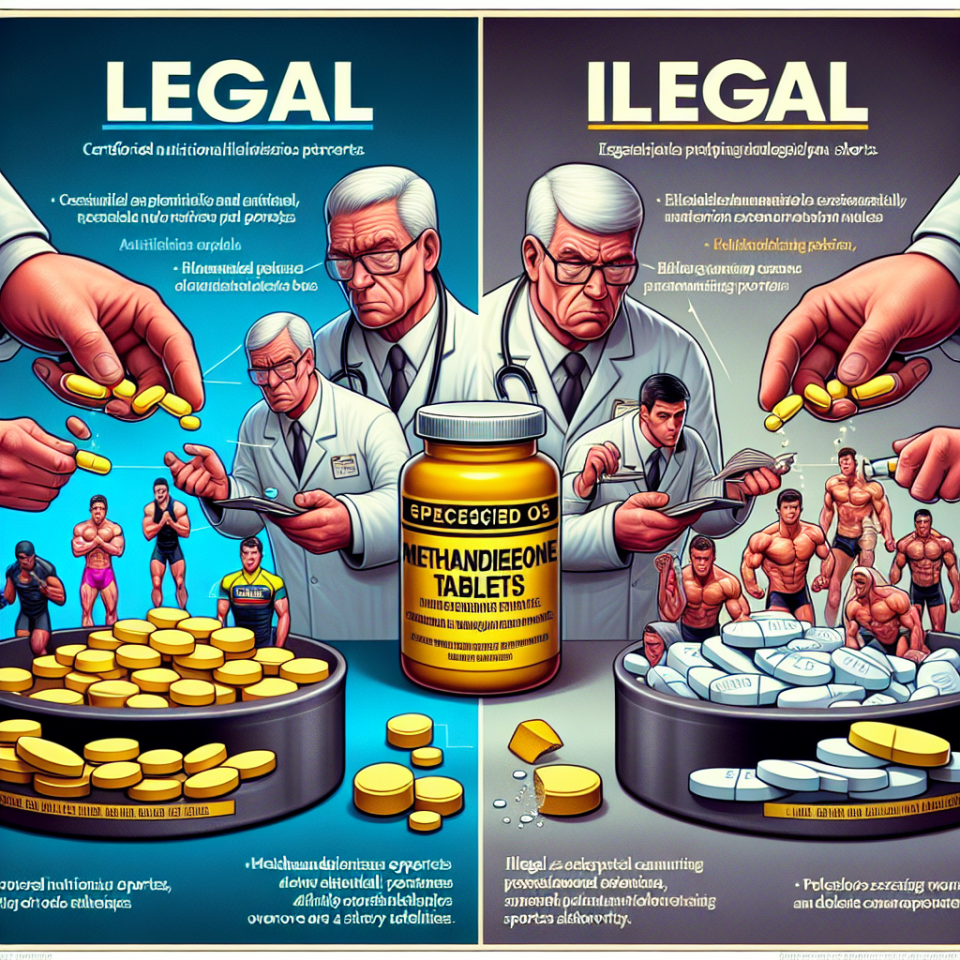 Legal and illegal uses of methandienone tablets in sports